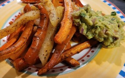 Gemüsesticks mit Guacamole